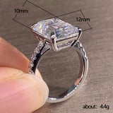 Princess Square Fashion Wild Rock Candy Wedding Ring – Stylish Gifts — 3