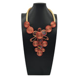 Fashion Crystal Aluminum Wire Woven Necklace – Jewelry Gift Ideas — 5