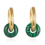 18K Gold Titanium Steel Pearl Earrings – Practical Gifts — 5