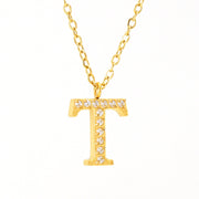 Stainless Steel Diamond-filled 26 English Letter – Jewelry Gift Ideas — 7