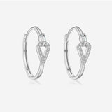 S925 Sterling Silver Simple Necklace Bracelet Ear – Jewelry Gift Ideas — 5