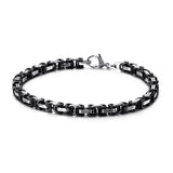 Men's And Women's Titanium Steel Square Buckle – Jewelry Gift Ideas — 17