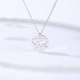 Geometric Round Stainless Steel Minimalist World – Jewelry Gift Ideas — 5