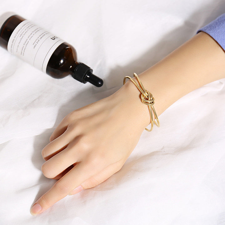 Stainless Steel Gold Bracelet – Jewelry Gift Ideas — 1