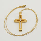 Fashion Simple Sense Hollow Jeweled Cross – Jewelry Gift Ideas — 6