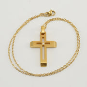 Fashion Simple Sense Hollow Jeweled Cross – Jewelry Gift Ideas — 6