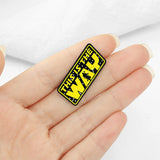 Fashion Simple Alloy Letter Brooch – Stylish Gifts — 5