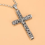 Men's Vintage Cross Pendant Necklace – Jewelry Gift Ideas — 4