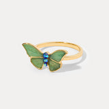Drop Oil Enamel Craft Butterfly Earrings Suit – Creative Gifts — 5