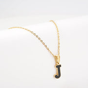 Titanium Steel First Word Letter Necklace Women's – Jewelry Gift Ideas — 4