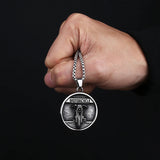 Steel Warrior New Stainless Steel Simple Letter – Jewelry Gift Ideas — 4