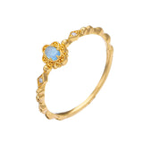 Spring Japanese Aquamarine Ring Girl – Gifts for Kids — 3