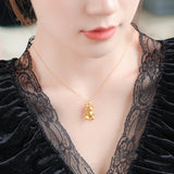 Women's Golden Bear Pendant – Jewelry Gift Ideas — 1