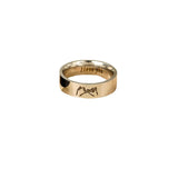 Stainless Steel Cartoon I Love You Letter Ring – Gifts for Couples — 5