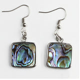 Vintage Beaded Shell Pendant Earrings – Jewelry Gift Ideas — 5