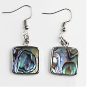 Vintage Beaded Shell Pendant Earrings – Jewelry Gift Ideas — 5