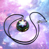 Archangel Rune Natural Crystal Epoxy Pendant – Jewelry Gift Ideas — 1