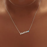 Name Pendant Heart-shaped Necklace For Ladies – Jewelry Gift Ideas — 1