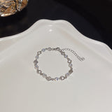 Versatile Zircon Flower Pearl Bracelet – Jewelry Gift Ideas — 10
