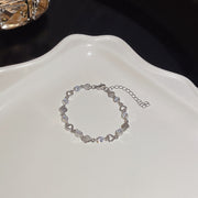 Versatile Zircon Flower Pearl Bracelet – Jewelry Gift Ideas — 10