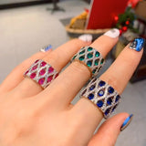 Vintage Style Simulation Diamond Jewelry Ring – Stylish Gifts — 1
