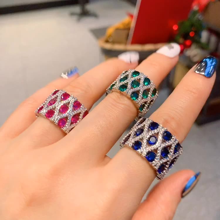 Vintage Style Simulation Diamond Jewelry Ring – Stylish Gifts — 1