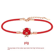 Zodiac Red Rope Bracelet For Women – Jewelry Gift Ideas — 13