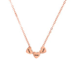 Engraved Stainless Steel Necklace Heart-shaped – Jewelry Gift Ideas — 8
