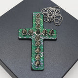Y2g Heavy Industry Spike Leather Cross Necklace – Jewelry Gift Ideas — 11