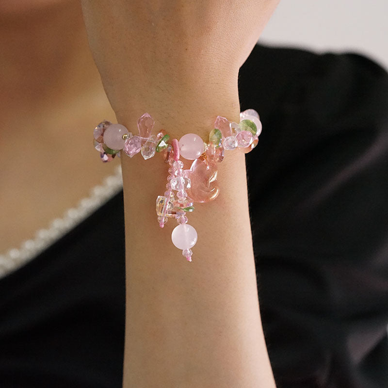 Sweet Maiden Heart Crystal Bracelet – Jewelry Gift Ideas — 1