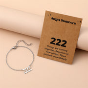 Creative Stainless Steel Angel Digital Bracelet – Jewelry Gift Ideas — 7