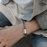 Titanium Steel Cuban Bracelet Thick Male Tide – Jewelry Gift Ideas — 3