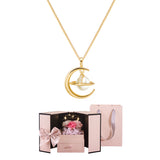 Light Luxury Colorful Silver Clavicle Necklace – Jewelry Gift Ideas — 3