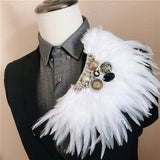 Bar Singer Performance Accessories Feather Brooch – Stylish Gifts — 2
