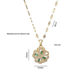 Necklace Heart-shaped Rotating Micro-inlaid – Jewelry Gift Ideas — 2