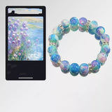 Oil Painting Style Women's New Bracelet Blue Purple – Stylish Gifts — 2