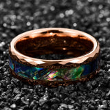 Electroplated Rose Gold Inlaid Abalone Shell Men's – Gifts for Him — 8