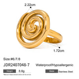 Stainless Steel Thread Spinning Ring Ornament – Useful Gifts — 5