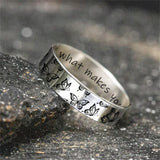 Fashion Mushroom Pattern Dandelion Butterfly Ring – Stylish Gifts — 3