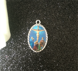 Pattern Crystal Holy Plate Jesus Virgin – Jewelry Gift Ideas — 1
