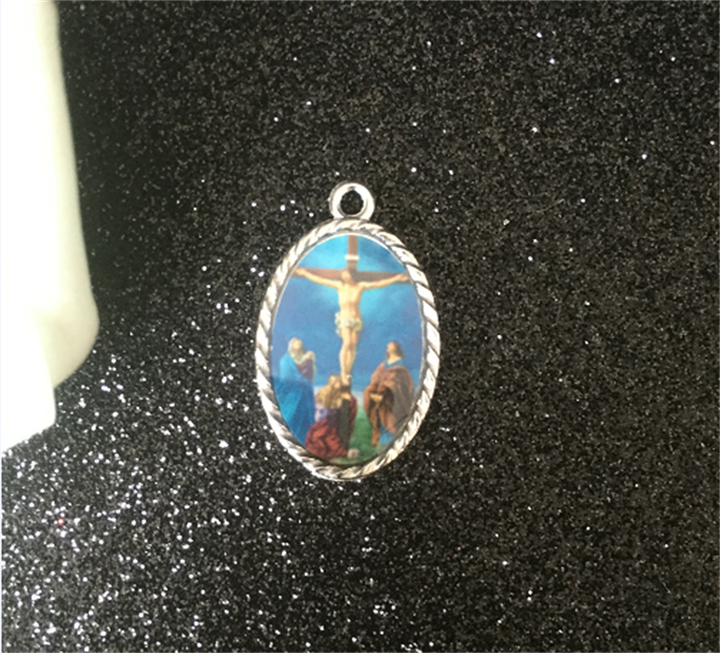 Pattern Crystal Holy Plate Jesus Virgin – Jewelry Gift Ideas — 1