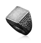 Men's Titanium Steel Retro Ring Personality – Gifts for Him — 5
