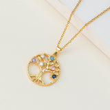 Creative Colorful Tree Of Life Pendant Necklace – Jewelry Gift Ideas — 6