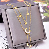 European And American Double Layer Necklace Roman – Jewelry Gift Ideas — 3