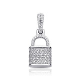S925 Silver Small Lock Necklace Female Fashion – Jewelry Gift Ideas — 8