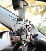 Acrylic Flat Knight Car Pendant Car Interior – Stylish Gifts — 5
