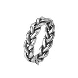 Stainless Steel Ring Vintage Braided Viking Ring – Everyday Gifts — 2
