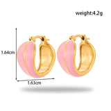 Titanium Steel Oil Painting Heart-shaped Round – Creative Gifts — 2