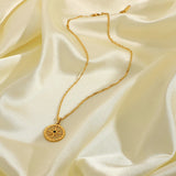 Men's And Women's Pendant Necklace Round Eight – Jewelry Gift Ideas — 5