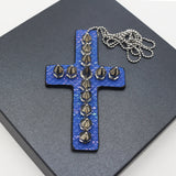Y2g Heavy Industry Spike Leather Cross Necklace – Jewelry Gift Ideas — 12